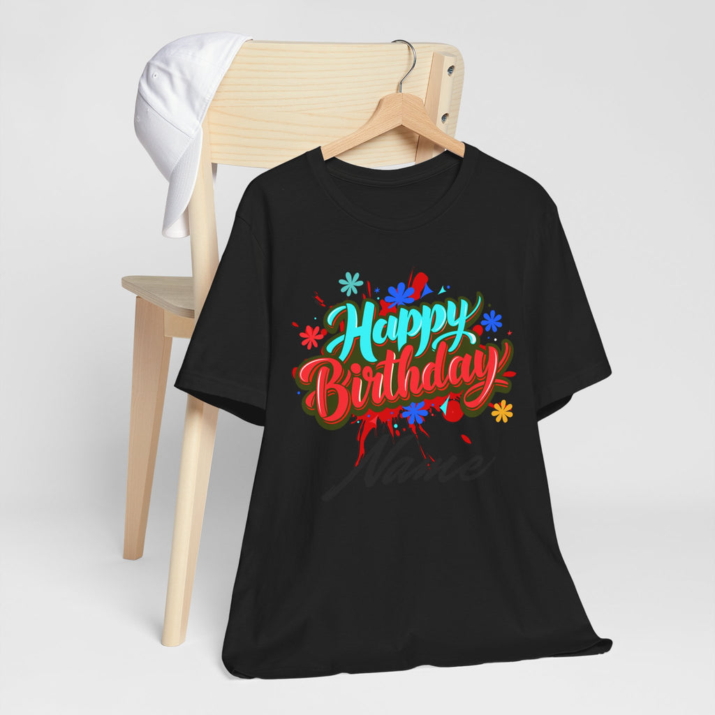 Personalized Birthday Unisex Heavy Cotton Tee